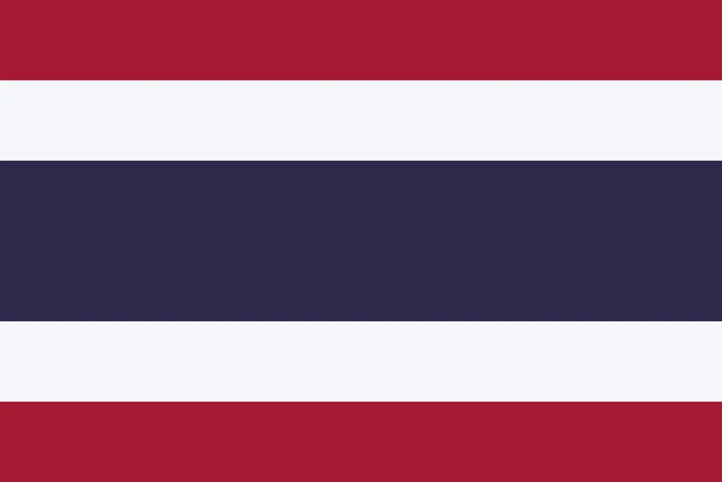 The Flag Of Thailand